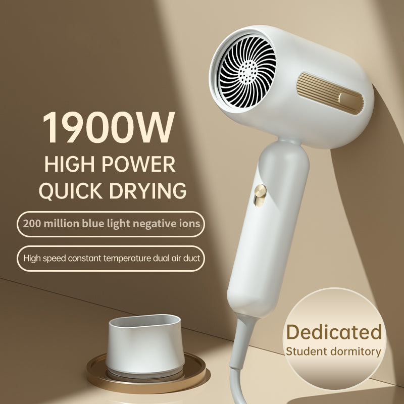 High Speed hair dryer, hair dryer with diffused comb brush ion 1900W powerful 2024 new version