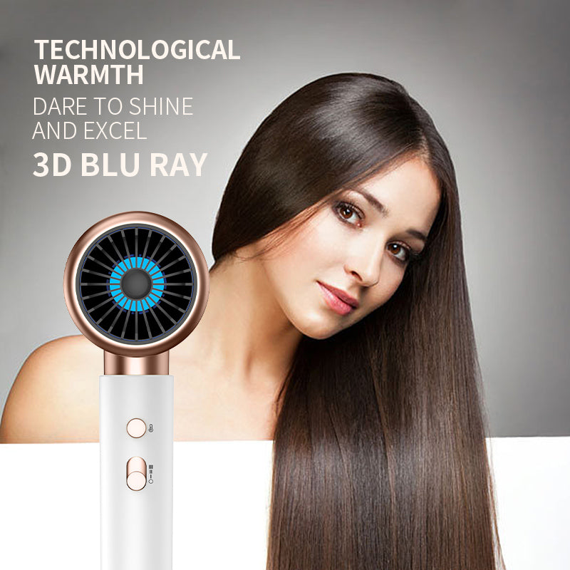 2400w Hair Dryer with diffuser and concentrator 2400W Powerful ion hair dryer with 2 speed 3 heat Settings for fast drying and lightweight suitable for a variety of female and male hairstyles.
