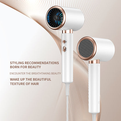 2400w Hair Dryer with diffuser and concentrator 2400W Powerful ion hair dryer with 2 speed 3 heat Settings for fast drying and lightweight suitable for a variety of female and male hairstyles.