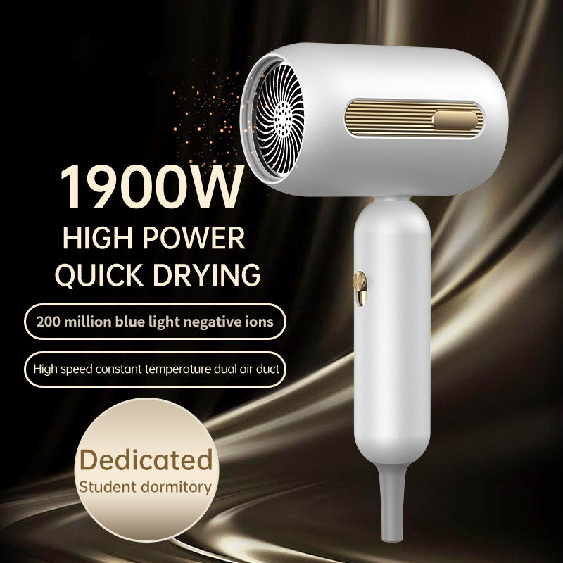 High Speed hair dryer, hair dryer with diffused comb brush ion 1900W powerful 2024 new version