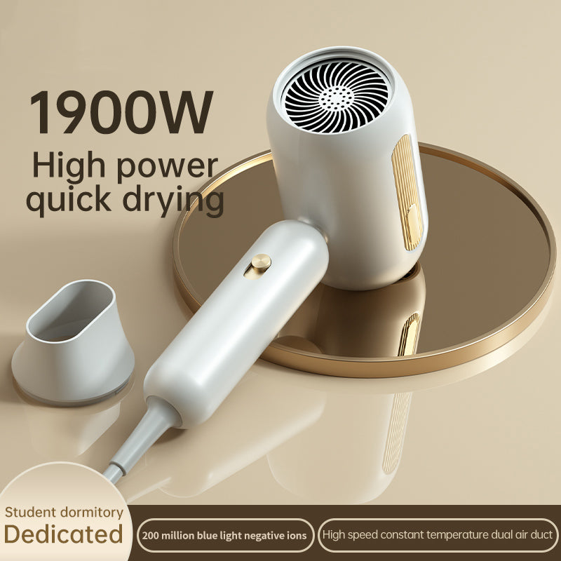 High Speed hair dryer, hair dryer with diffused comb brush ion 1900W powerful 2024 new version