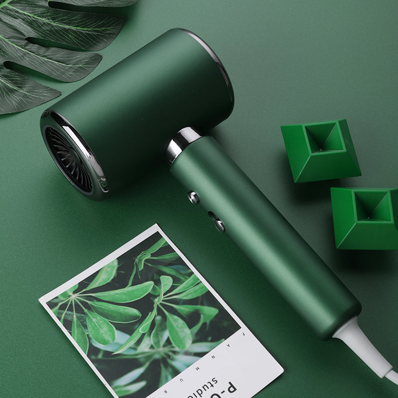 Hair Dryer with Diffuser & Concentrator 2400W Powerful Ionic Dryer 2 Speed 3 Heat Settings Fast Dry Lightweight for Multi Women Man Hairstyles