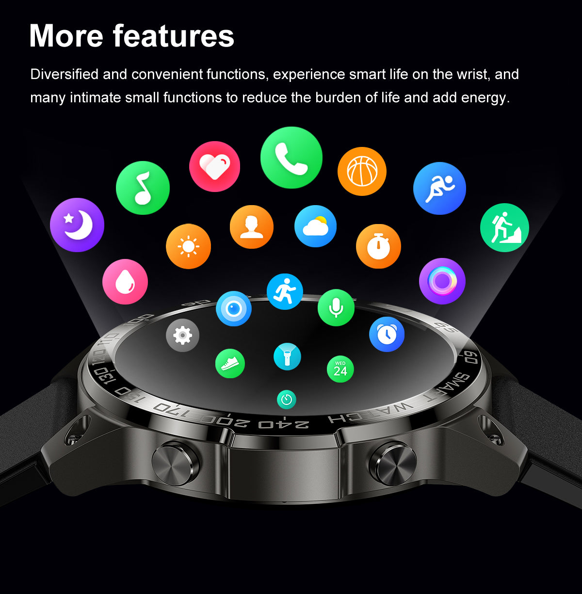 DM51 BT smart watch