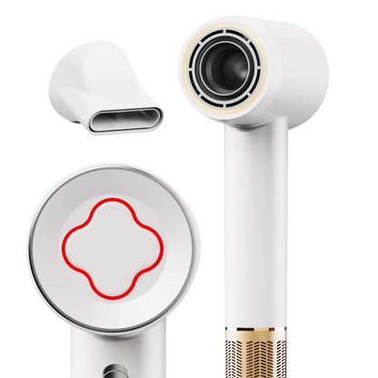 Professional Hair Dryer, 110 000 RPM Brushless Motor Negative Ionic Blow Dryer with Magnetic Nozzle, Fast Drying, Constant Temperature, Low Noise, High Speed Hairdryer for Home Salon Travel