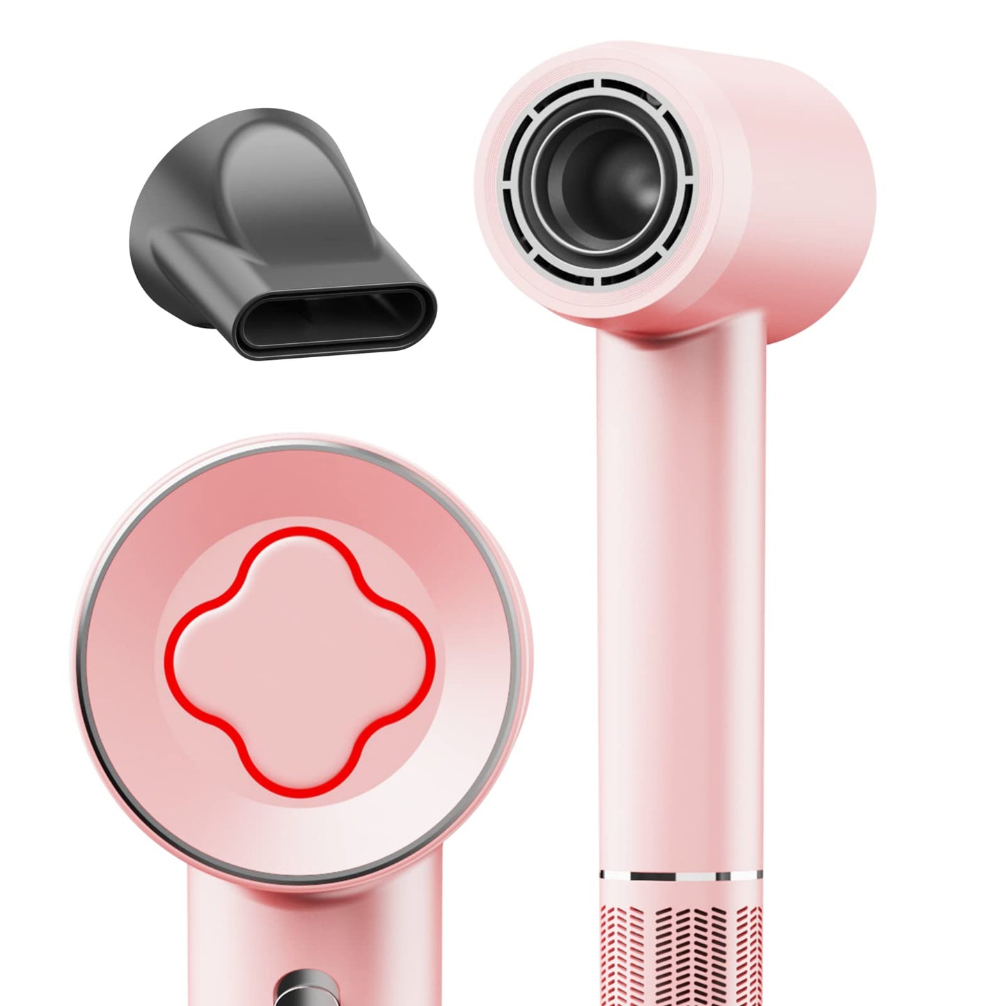 Professional Hair Dryer, 110 000 RPM Brushless Motor Negative Ionic Blow Dryer with Magnetic Nozzle, Fast Drying, Constant Temperature, Low Noise, High Speed Hairdryer for Home Salon Travel