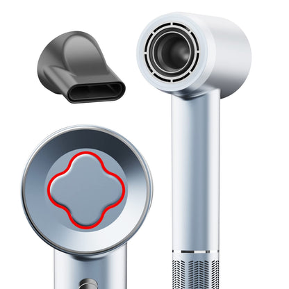 Hair Dryer - 150000 RPM High-Speed Brushless Motor Negative Ionic Blow Dryer for Fast Drying, Low Noise Thermo-Control Hair Dryers with Magnetic Nozzle, Perfect for Gifts