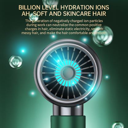 Hair Dryer with Diffuser & Concentrator 2400W Powerful Ionic Dryer 2 Speed 3 Heat Settings Fast Dry Lightweight for Multi Women Man Hairstyles