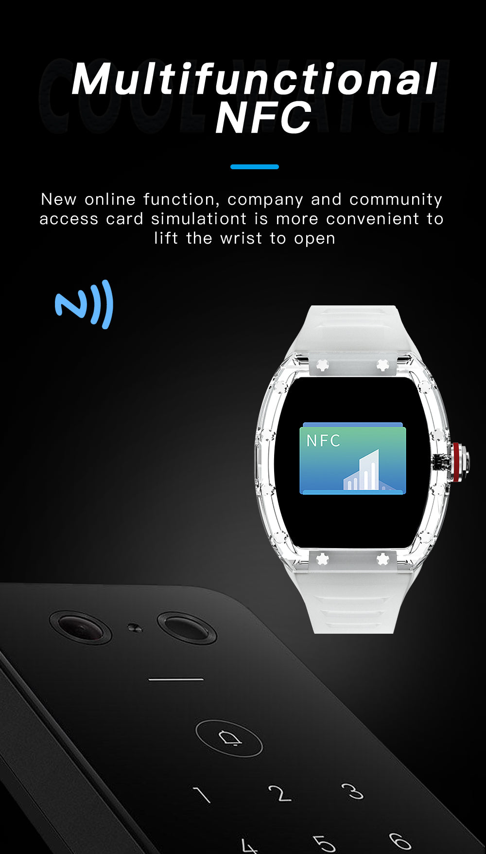 YDA BT smart watch